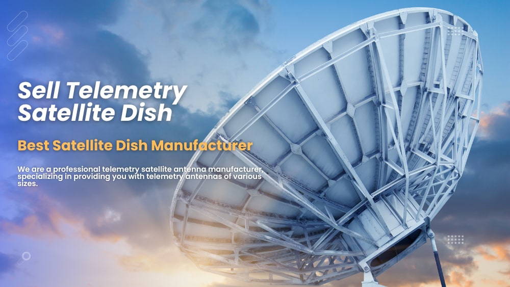 sell telemetry satellite dish